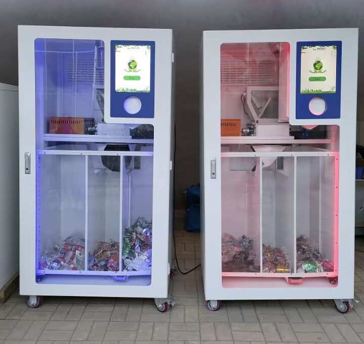 trường hợp công ty mới nhất về Thùng thiếc Tái chế Máy bán hàng tự động