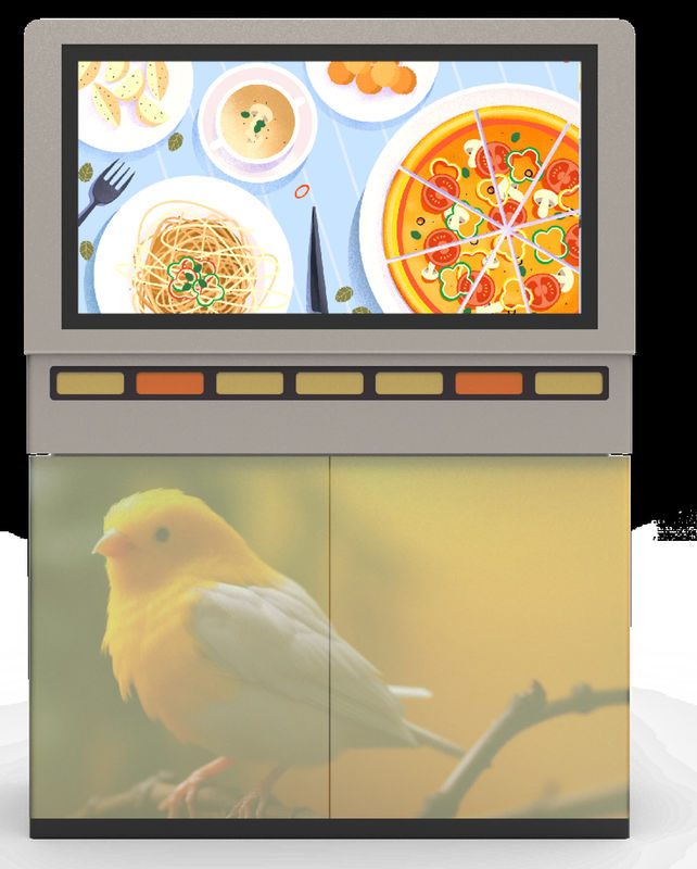 Corporate Communities And Aggregation Sites Hot Meal Food Vending Machine Automated Solution With Inventory Software