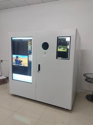 Phẩm chất Máy tái chế ngược tự động siêu thị cho chai PET / lon kim loại phiếu thưởng / tiền gửi kỹ thuật số Nhà máy